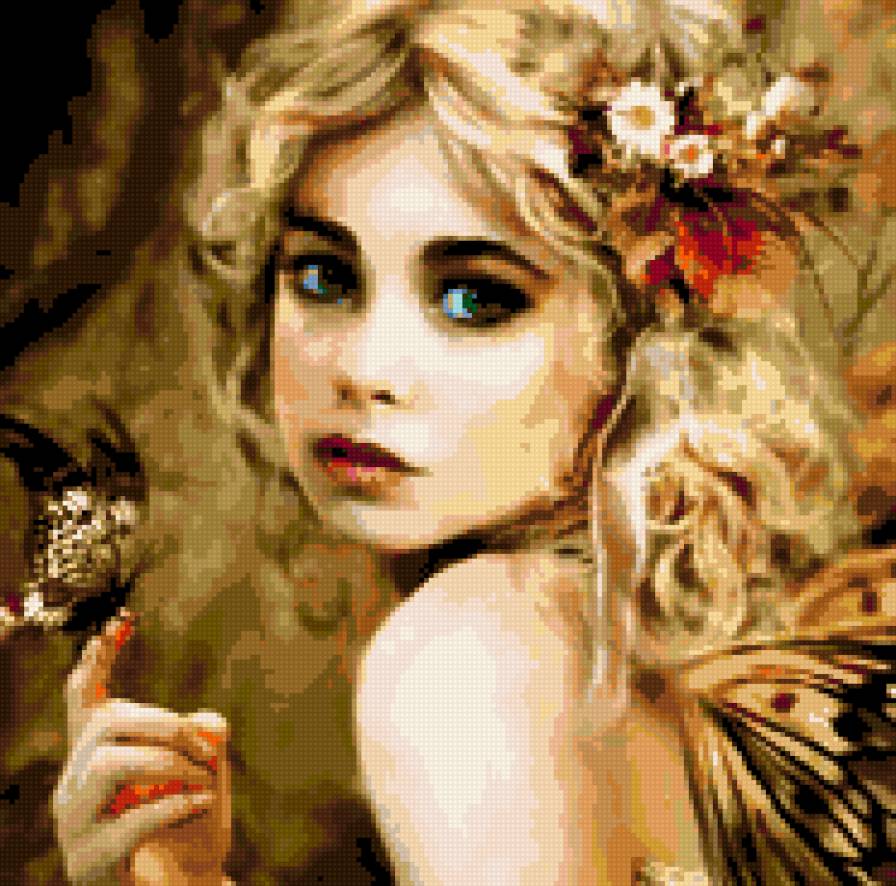 Лесная нимфа - предпросмотр