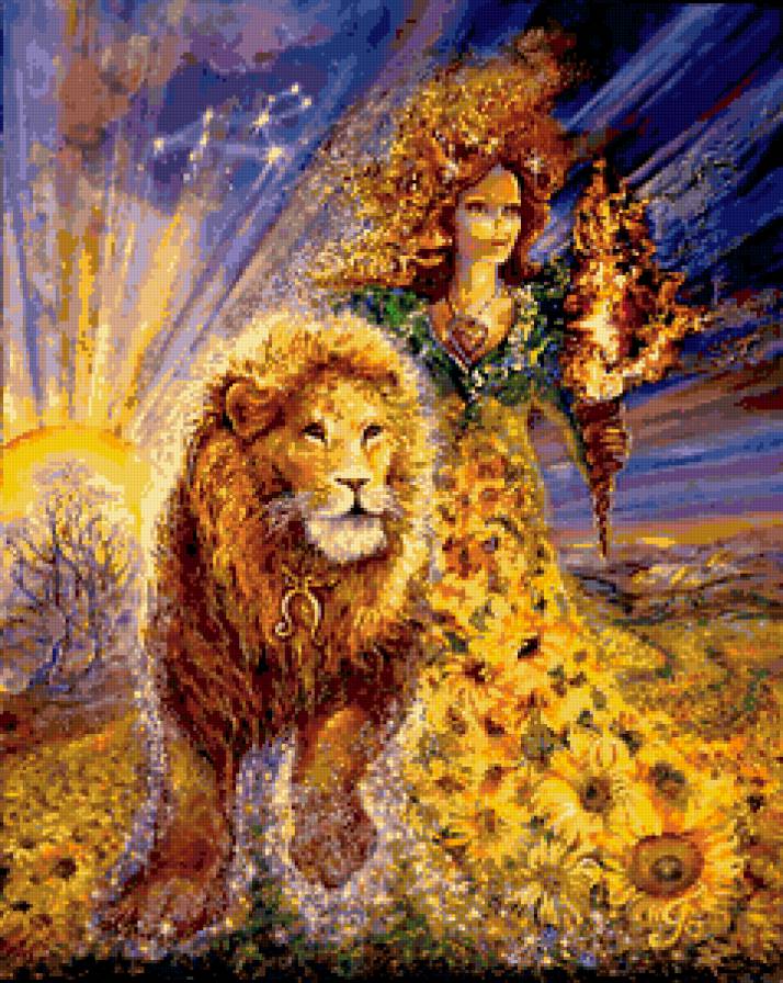 август - лев, знаки зодиака, девушка, август - предпросмотр
