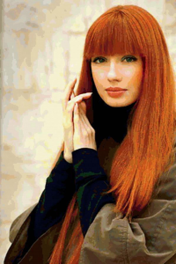 Рыжеволосая - девушки - предпросмотр