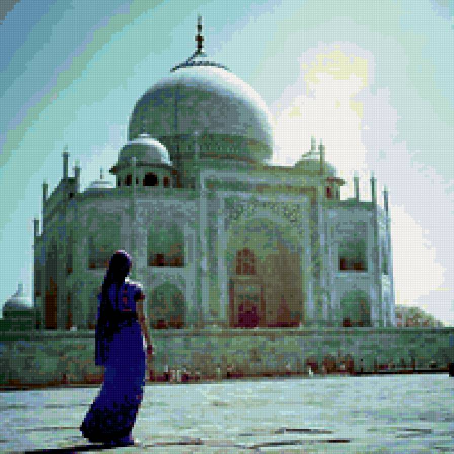 Тадж-Махал - мечеть, восток - предпросмотр