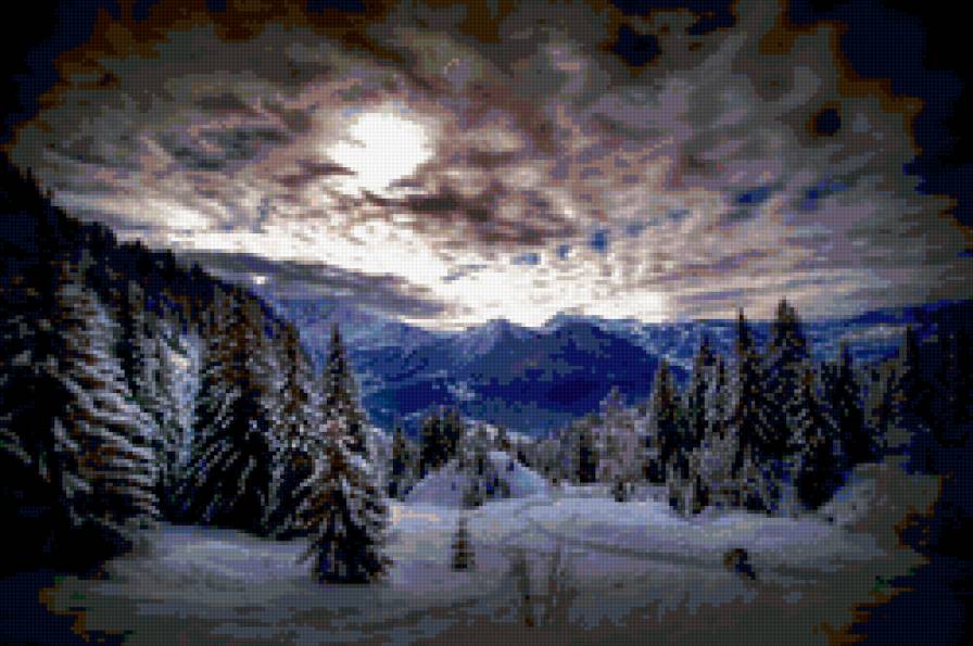 Горы - лес, горы - предпросмотр