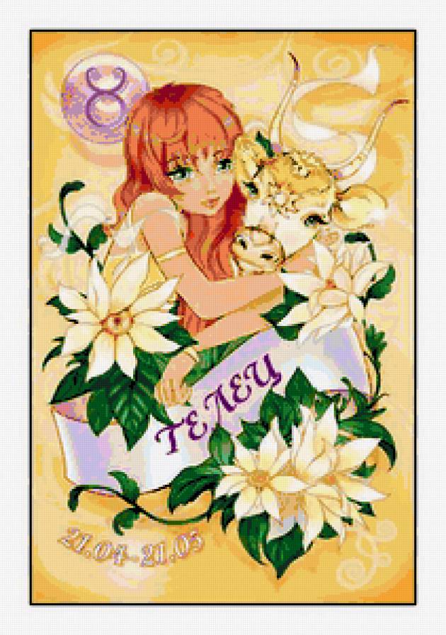 знак зодиака - телец - предпросмотр