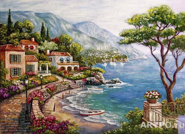 южный городок - пейзаж - оригинал