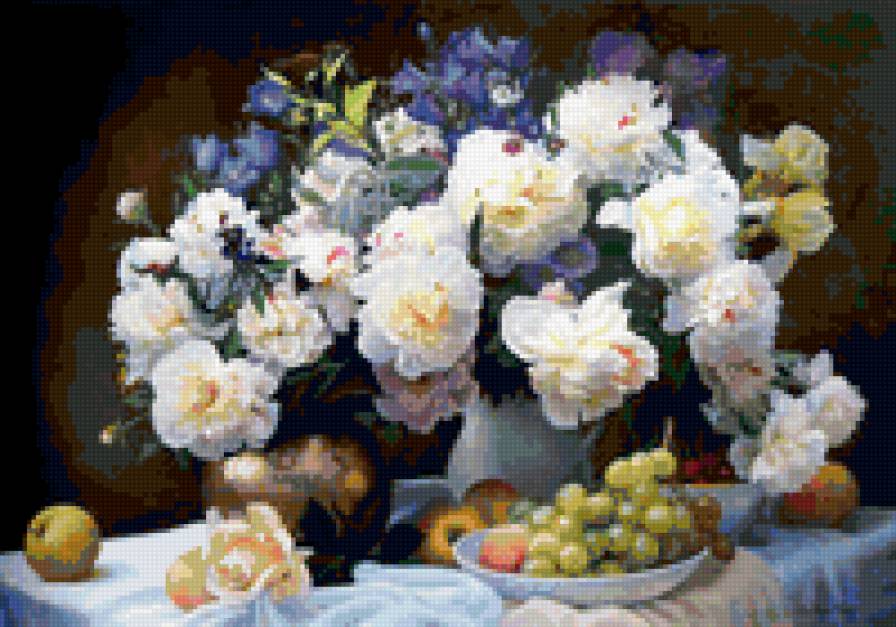 пионы - предпросмотр