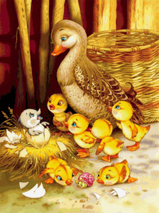 утята - птица - предпросмотр