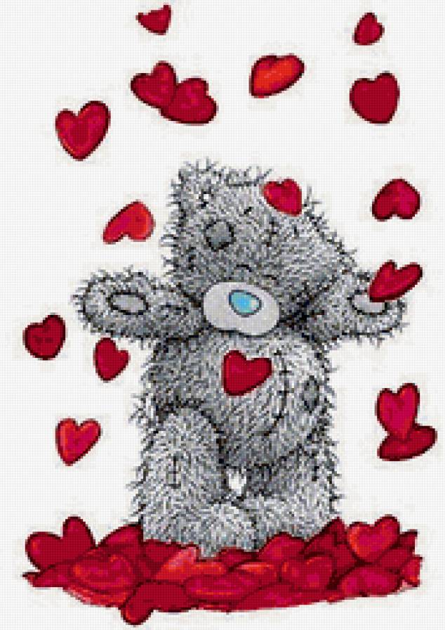 мишка тедди - тедди, мишка тедди, медведь, сердце - предпросмотр