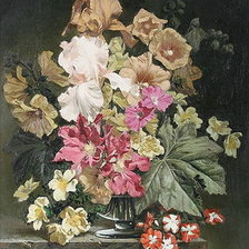 Схема вышивки «букет»