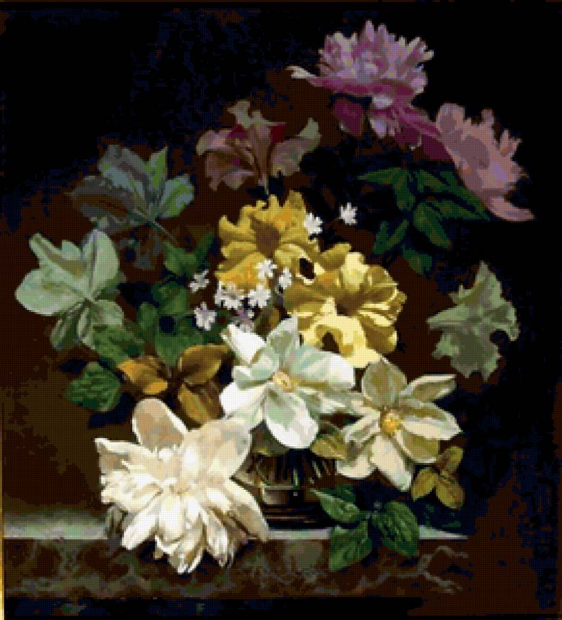 букет - букет, цветы - предпросмотр