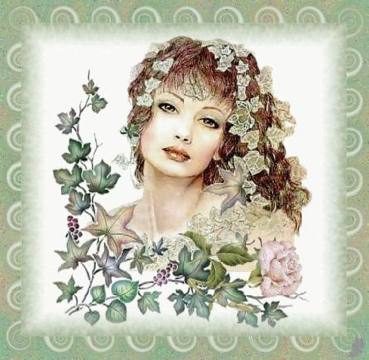 Нежность - девушки, красота - оригинал