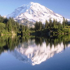 Схема вышивки «Гора»