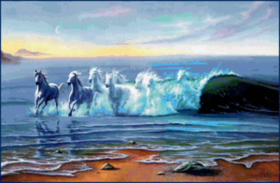 Табун из воды - предпросмотр