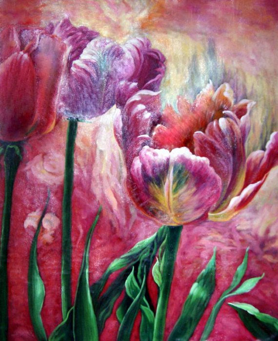 ирисы - цветы - оригинал