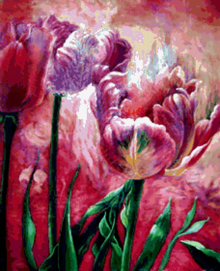 ирисы - цветы - предпросмотр