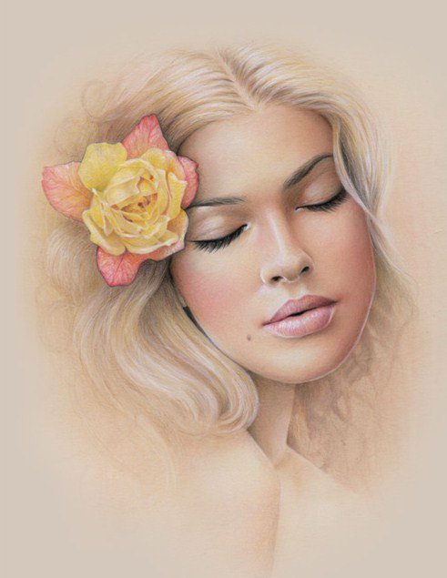 загадка - девушка - оригинал