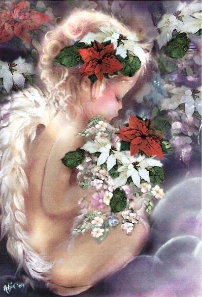 Жду тебя - ангелок, рождество - оригинал