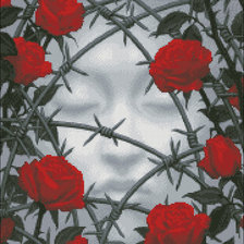 Схема вышивки «Шипы любви»