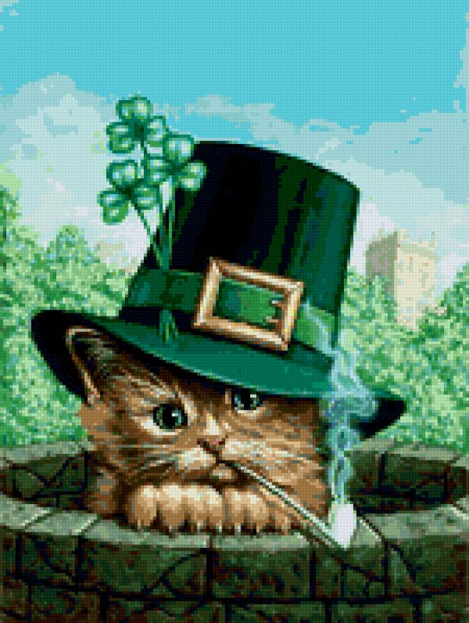 Котейко - винтаж, кошки - предпросмотр