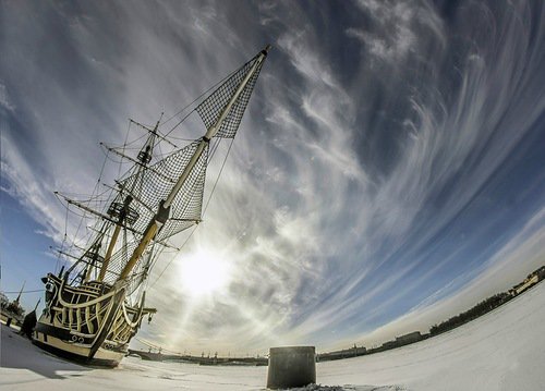 палада - море, парусник - оригинал