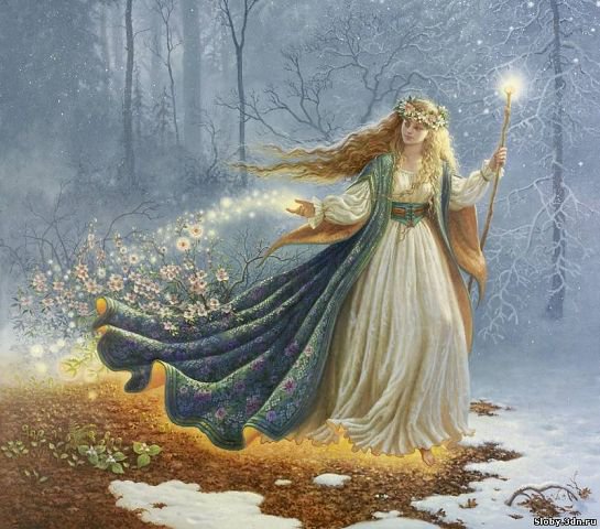 девушка весна - весна, девушка, природа - оригинал