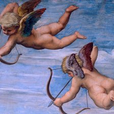 Схема вышивки «амурчики»