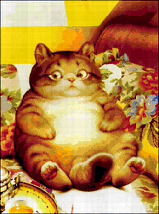 котик-котофей 2 - диван, кот - предпросмотр