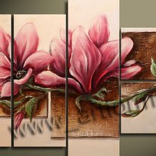 Схема вышивки «триптих»