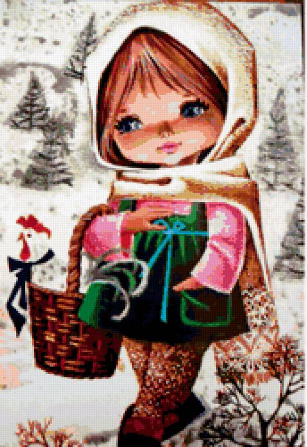 открытка4 - люди, дети, винтаж - предпросмотр