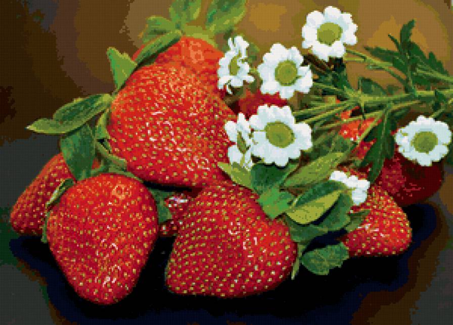 клубника - картина - предпросмотр