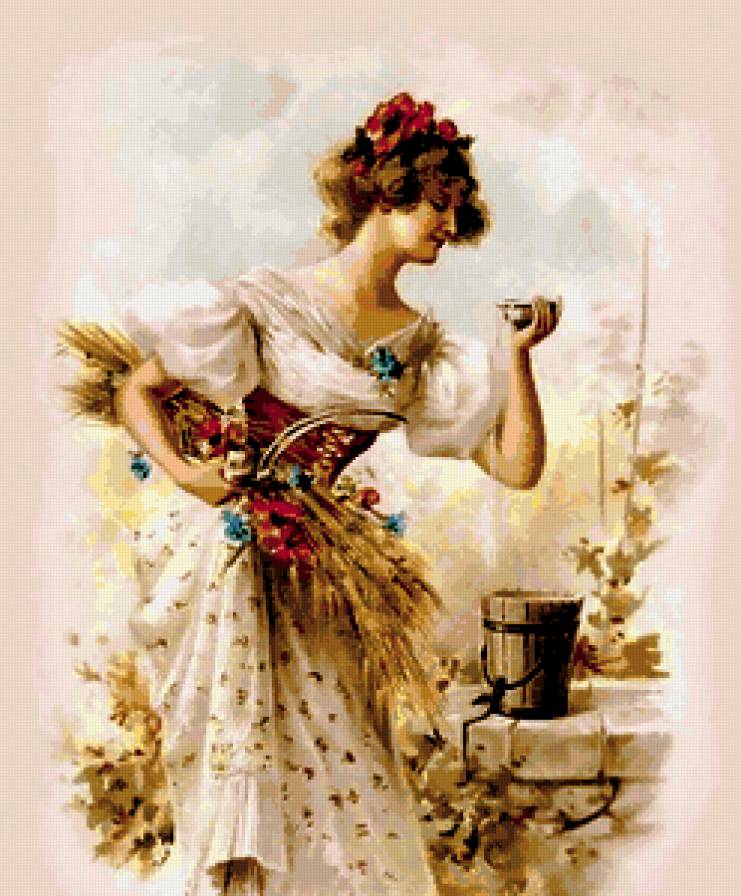 у колодца - предпросмотр