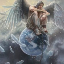 Схема вышивки «Земной Ангел»