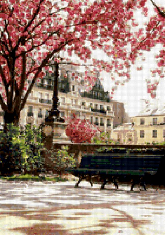 Париж - весна, париж, франция - предпросмотр