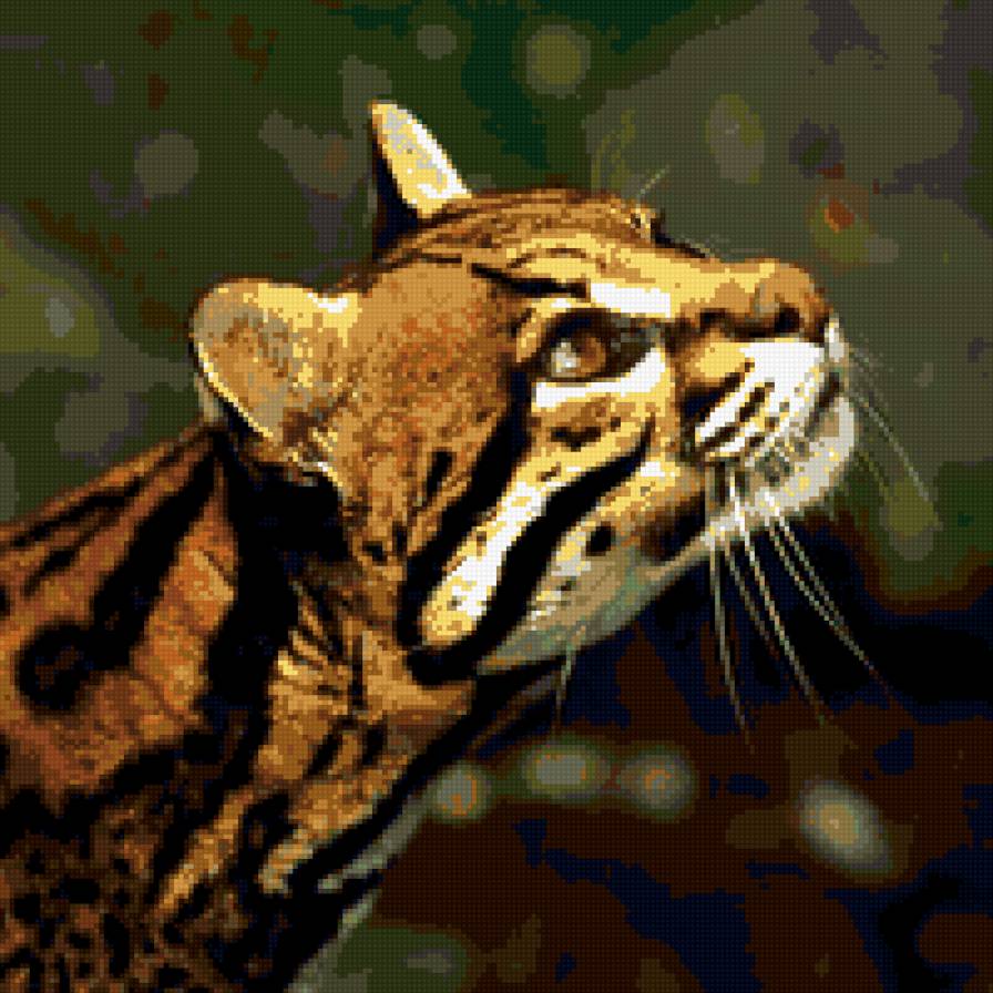 Леопард. - кот, кошка, подушка, хищник - предпросмотр