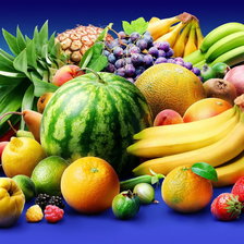 Схема вышивки «фрукты,овощи»
