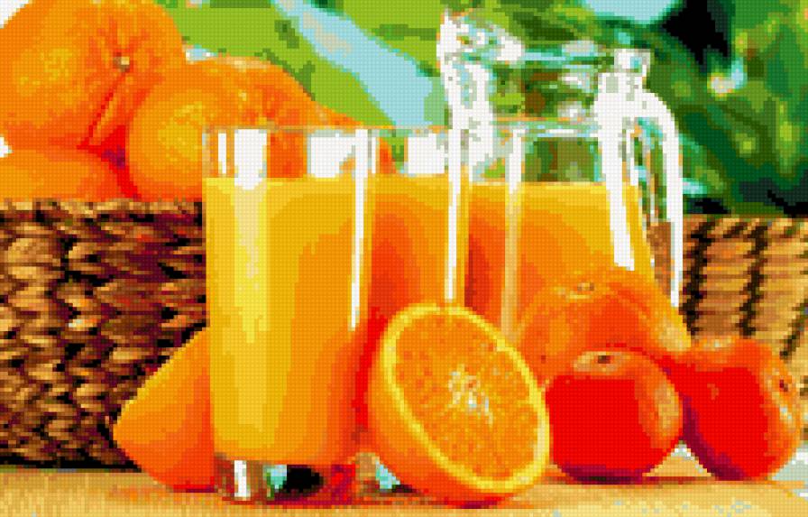 orange juice - fruits, drink - предпросмотр