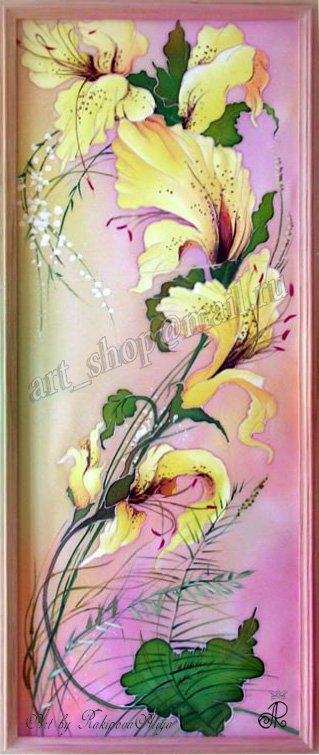 Лимонні орхідеї - квіти, орхидея - оригинал