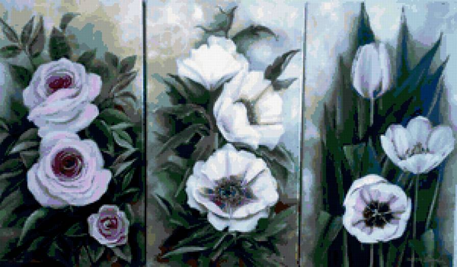 Нежность цветов - букет, цвети, нежность - предпросмотр