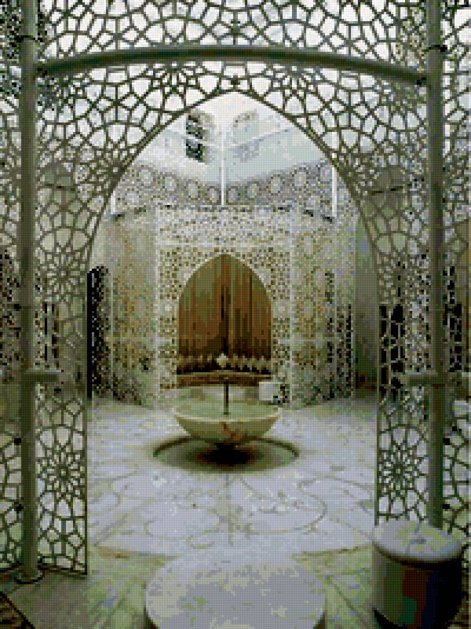 Восточный дворик - восток - предпросмотр