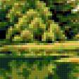 Предпросмотр схемы вышивки «летний пейзаж» (№309778)