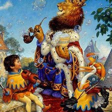 Схема вышивки «Разговор»