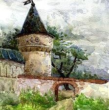Оригинал схемы вышивки «Старая крепость» (№309976)