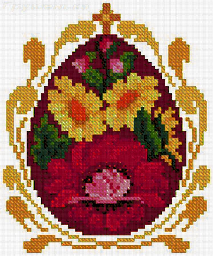 писанка - писанка, українські мотиви - предпросмотр