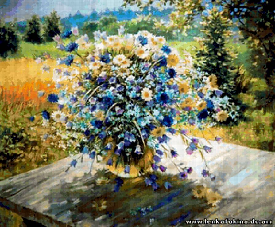 серия полевые букеты - предпросмотр