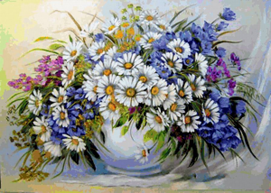 серия полевые букеты - предпросмотр