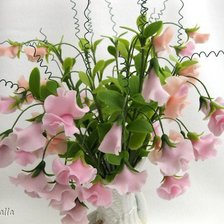 Схема вышивки «серия душистый горошек»