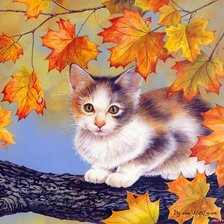 Схема вышивки «в мире животных»