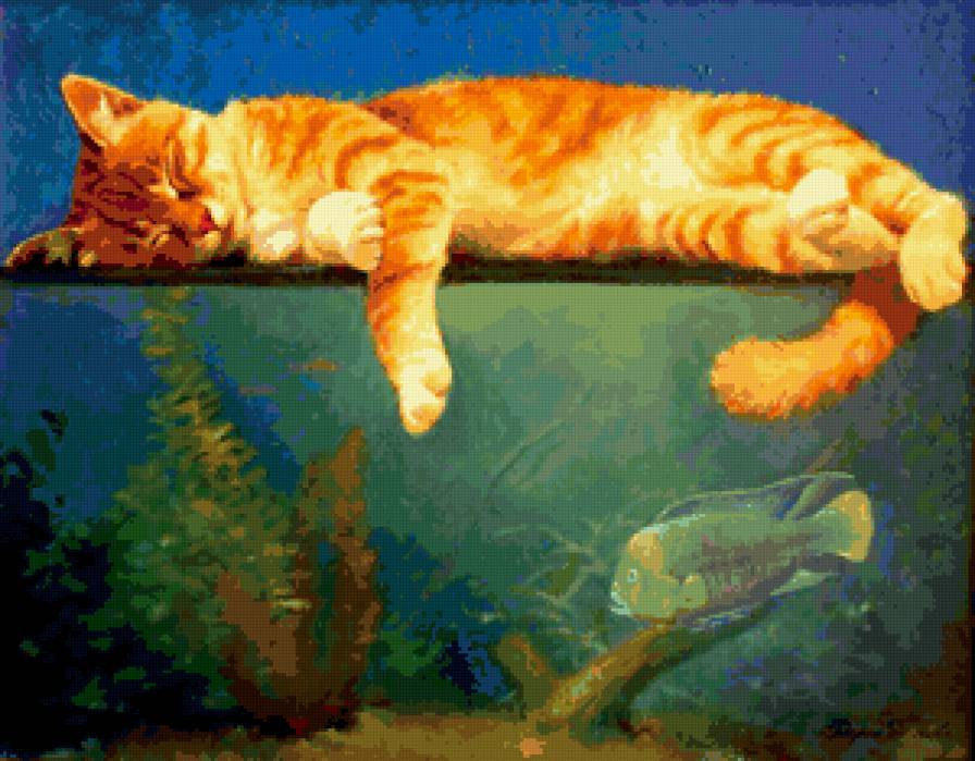 №310481 - картина, кошки - предпросмотр