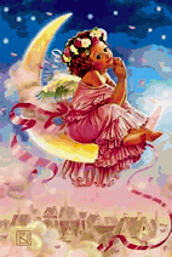 ангелочек - дети, ангел, портрет - предпросмотр