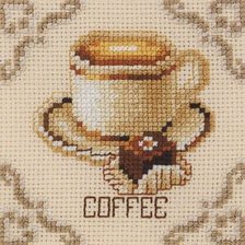 Оригинал схемы вышивки «кофе» (№310781)