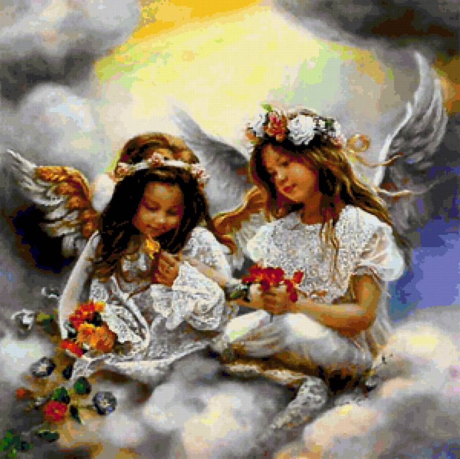 серия "ангелы" - ангелы - предпросмотр