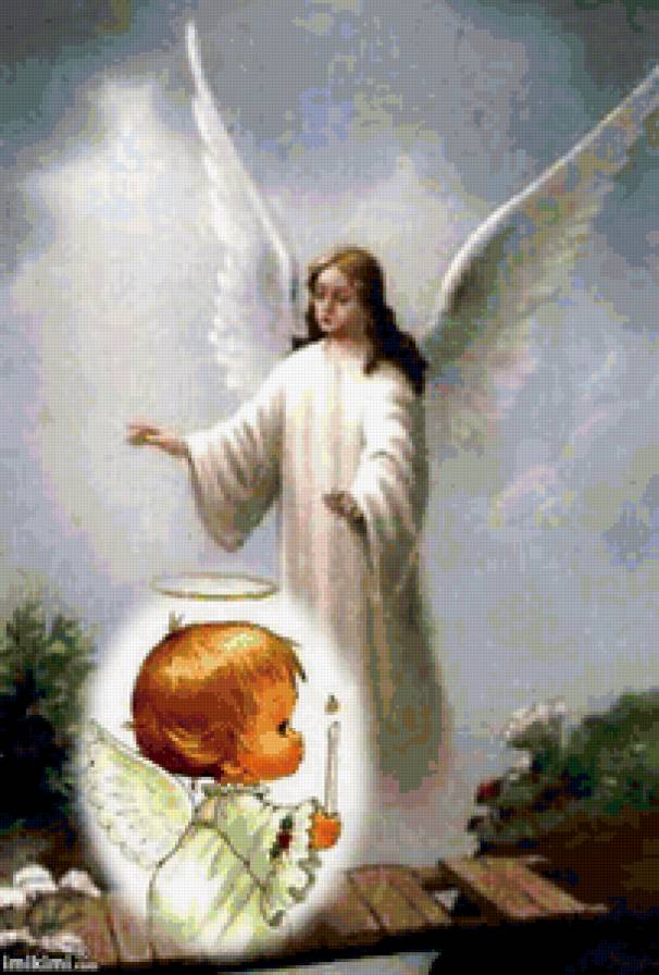 серия "ангелы" - ангел.дети - предпросмотр